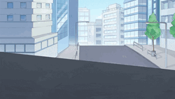 Animated Cartoon Car Driving Fast Running Away GIF