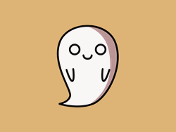 Animated Cartoon Ghost