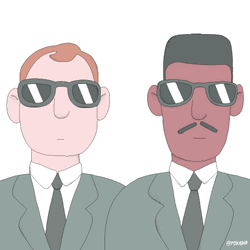 Animated Cartoon Men In Black Memory Eraser GIF