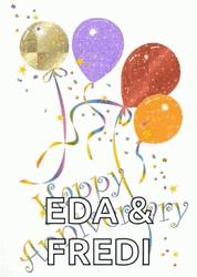 Animated Celebration Happy Anniversary Greeting GIF