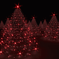 Animated Christmas Tree Rotating GIF