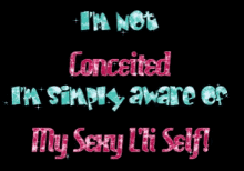 Animated Colorful Conceited Quotation  GIF