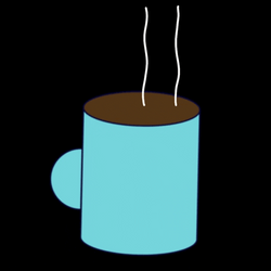  Animated Cup Of Monday Coffee GIF