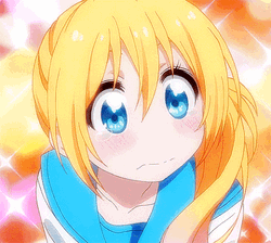 Animated Cute Chitoge Kirisaki GIF