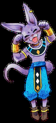 Animated Cute God Of Destruction Beerus Sticker GIF