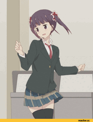 Animated Cute Shizuku Minami Dancing GIF