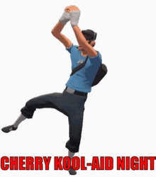 Animated Dance Cherry Kool Aid Night GIF