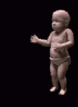 Animated Dancing Baby Meme GIF