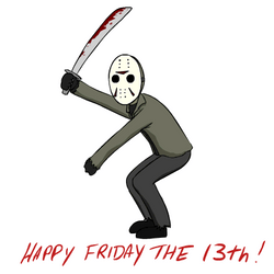 Animated Dancing Jason Happy Friday The 13Th Meme GIF