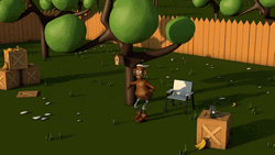 Animated Dancing Monkey GIF