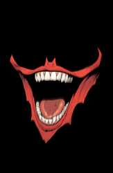 Animated DC Supervillain Joker Mouth Laughing Out Loud GIF