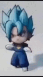 Animated Dragon Ball Ssb Gogeta GIF