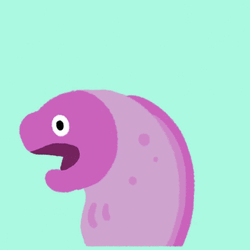 Animated Eel No Head Shake GIF