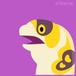 Animated Eel Turned Gray GIF