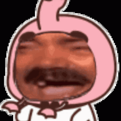 Animated El Risitas Falimingo Headband Kekw Sticker GIF