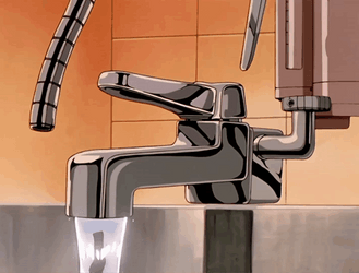 Animated Faucet Spout GIF