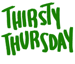 Animated Filled Bottle Thirsty Thursday GIF