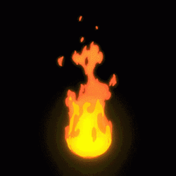 Animated Fire Ball GIF