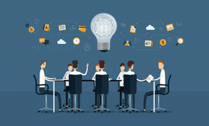 Animated Follow Up Group Meeting GIF