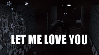 Animated Fox Saying Let Me Love You GIF