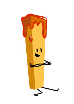 Animated Fries With Ketchup Russian Dance GIF