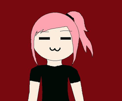 Animated Girl Eyebrow Raise GIF