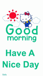 Animated Good Morning Have A Nice Day GIF