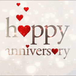 Animated Greeting Happy 25Th Anniversary GIF
