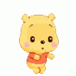 Animated Hand Dancing Winnie The Pooh  GIF