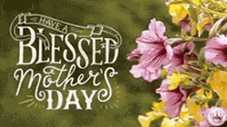 Animated Happy Blessed Mothers Day GIF