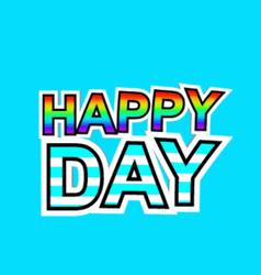 Animated Happy Happy Joy Joy Blue Background GIF
