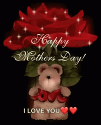 Animated Happy Mothers Day I Love You GIF