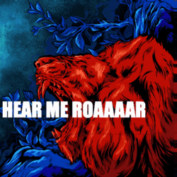 Animated Hear Me Roar Lion Roar GIF