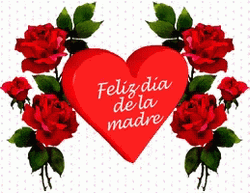 Animated Heart Greeting Feliz Dia De Las Madres Amiga