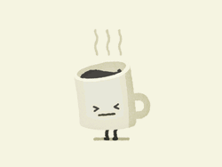 Animated Hot Coffee