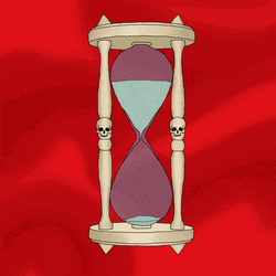 Animated Hourglass Bye Bye GIF