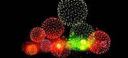 Animated Images Fireworks Display GIF