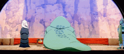 Animated Jabba The Hut Waiting GIF
