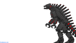 Animated Jaegers Removing Dino's Head Pacific Rim GIF