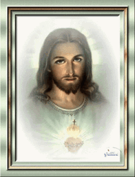 Animated Jesus In Frame GIF