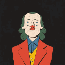 Animated Joker Laughing And Other Emotions GIF