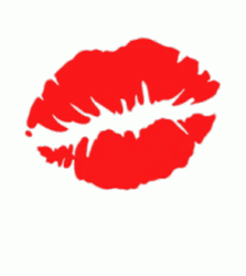 Animated Lips Kiss Mark GIF