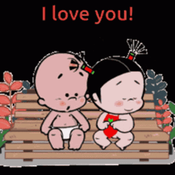 Animated Love Baby I Love You GIF