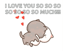 Animated Love I Love You So Much GIF