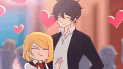 Animated Love Mangga Couple GIF