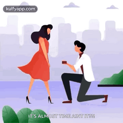 Animated Love Proposing GIF