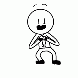 Animated Man Spooky Month Dance GIF