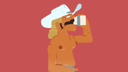 Animated Man Stud With Perfect Physique GIF