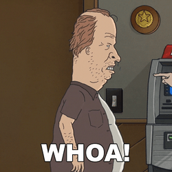 Animated Man Wowza Can't Believe It GIF