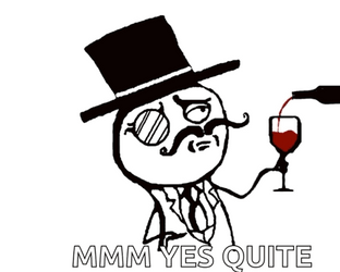 Animated Man Yes Quite GIF